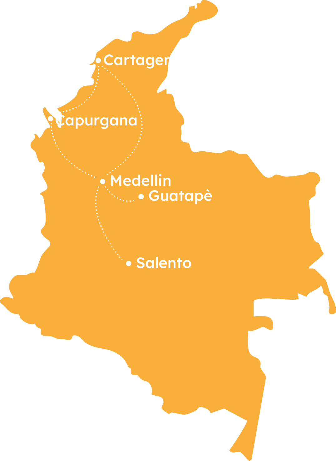 Map of Colombia