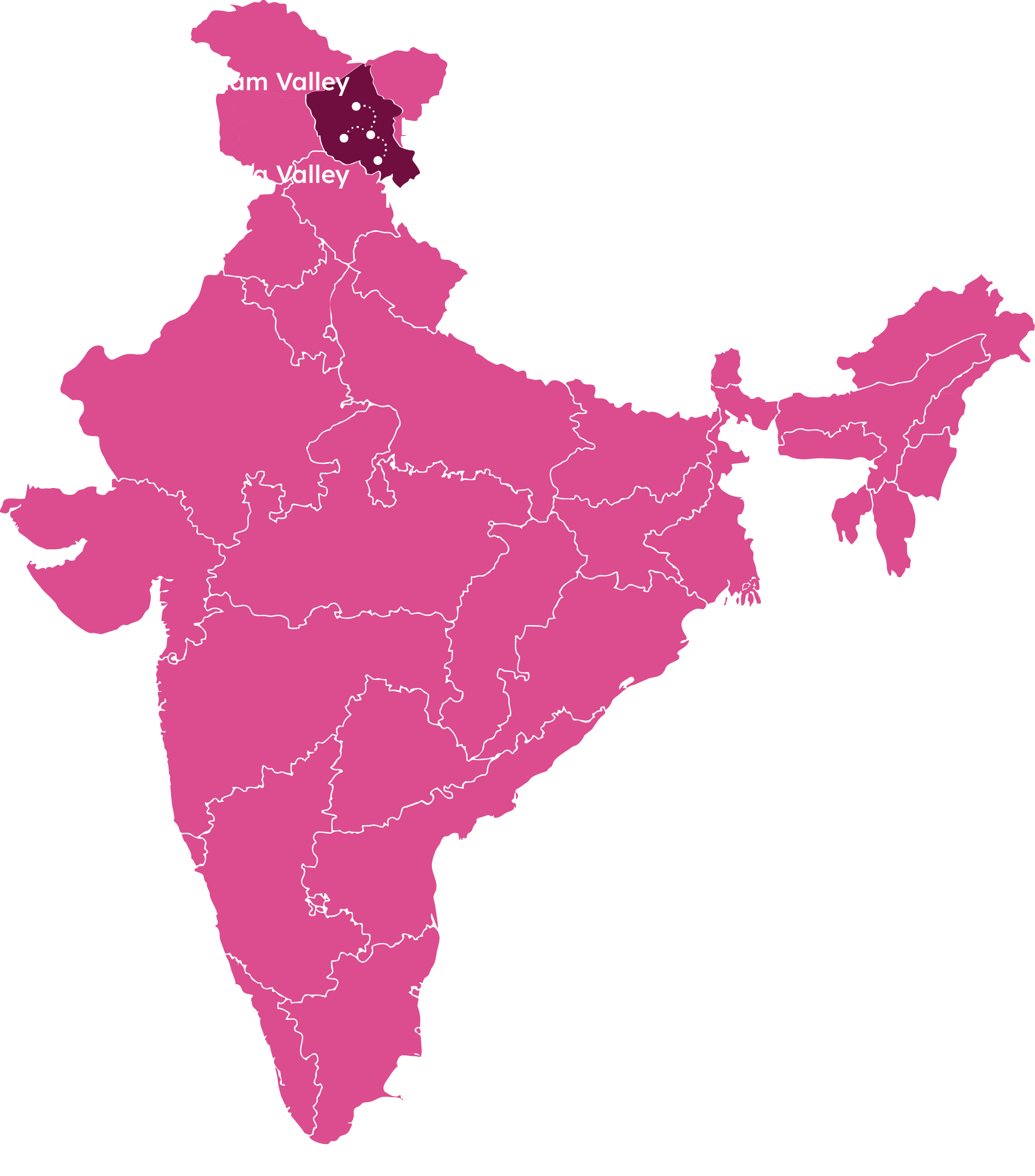 Map of Ladakh