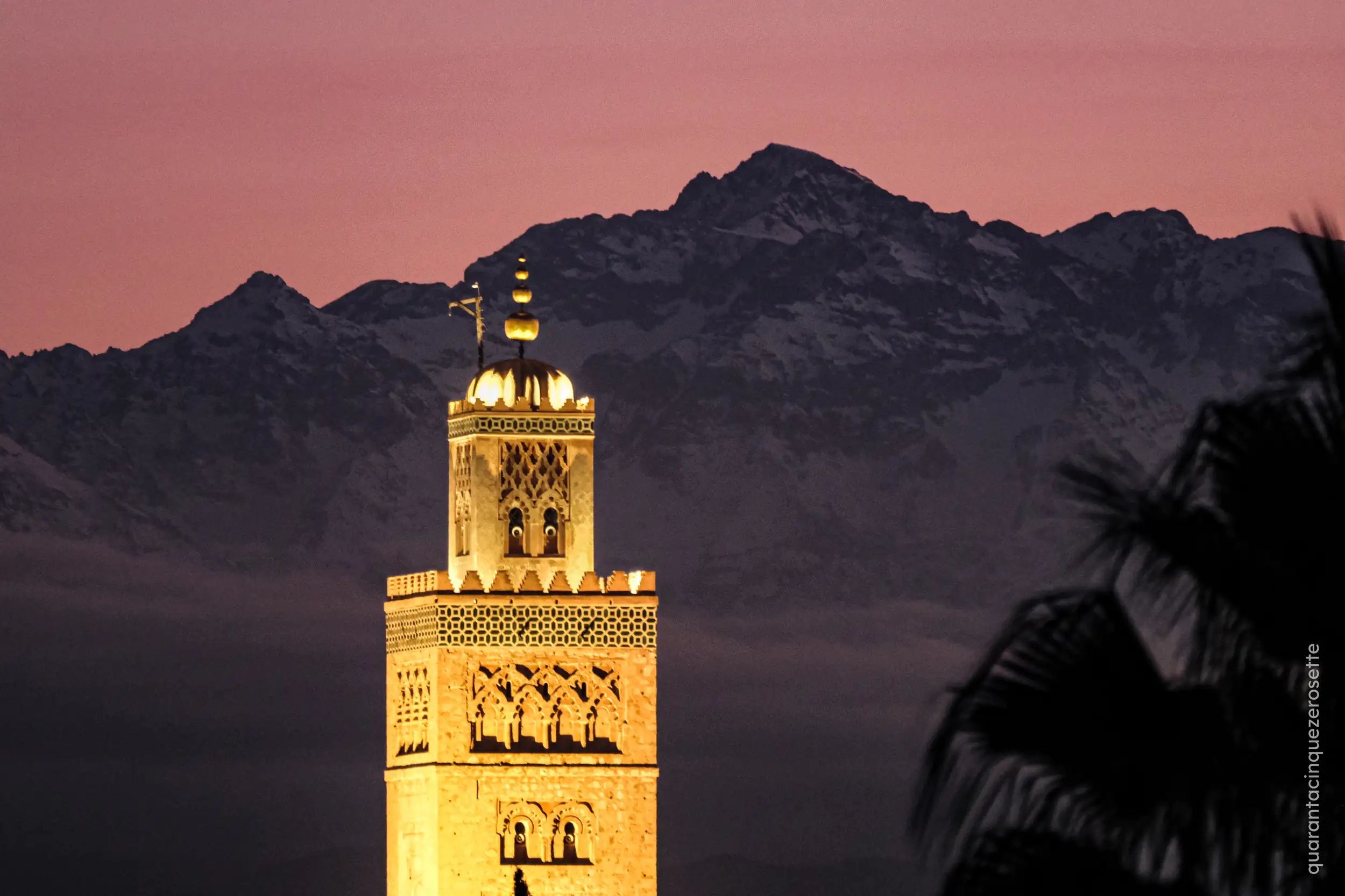 Minareto di Koutoubia, Marrakech