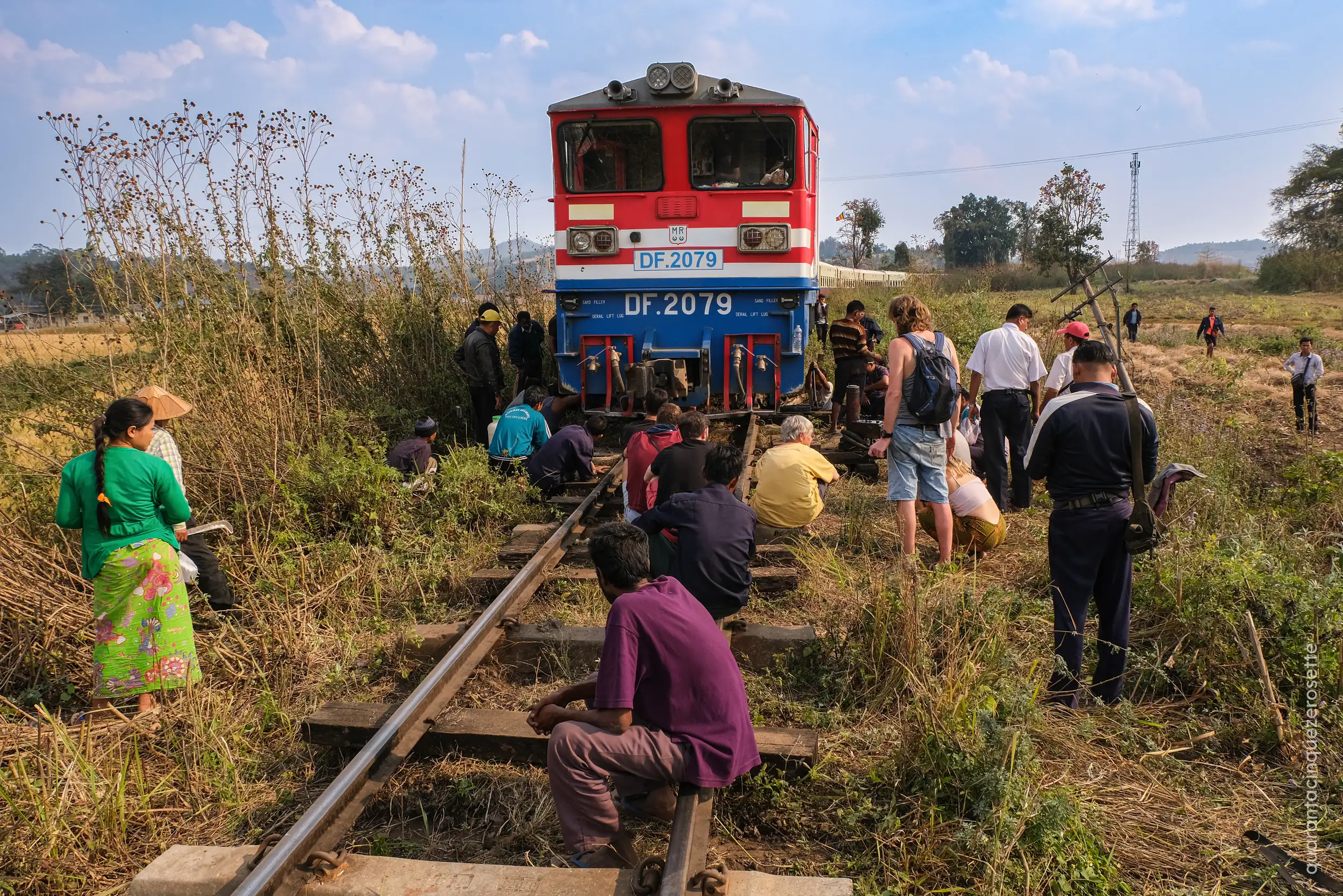 Un treno deragliato (il nostro)