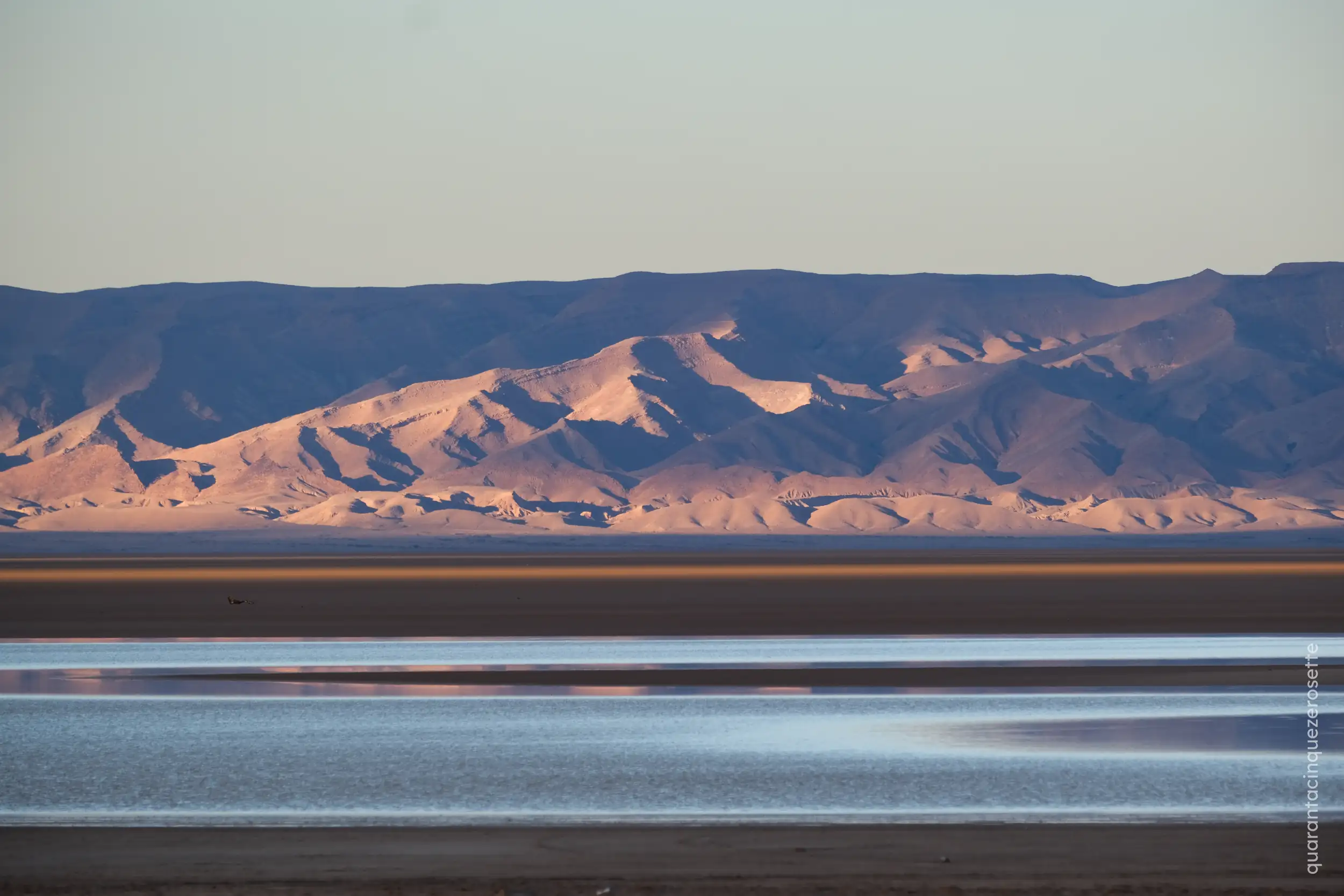 Lago salato di Chott-el-Jerid