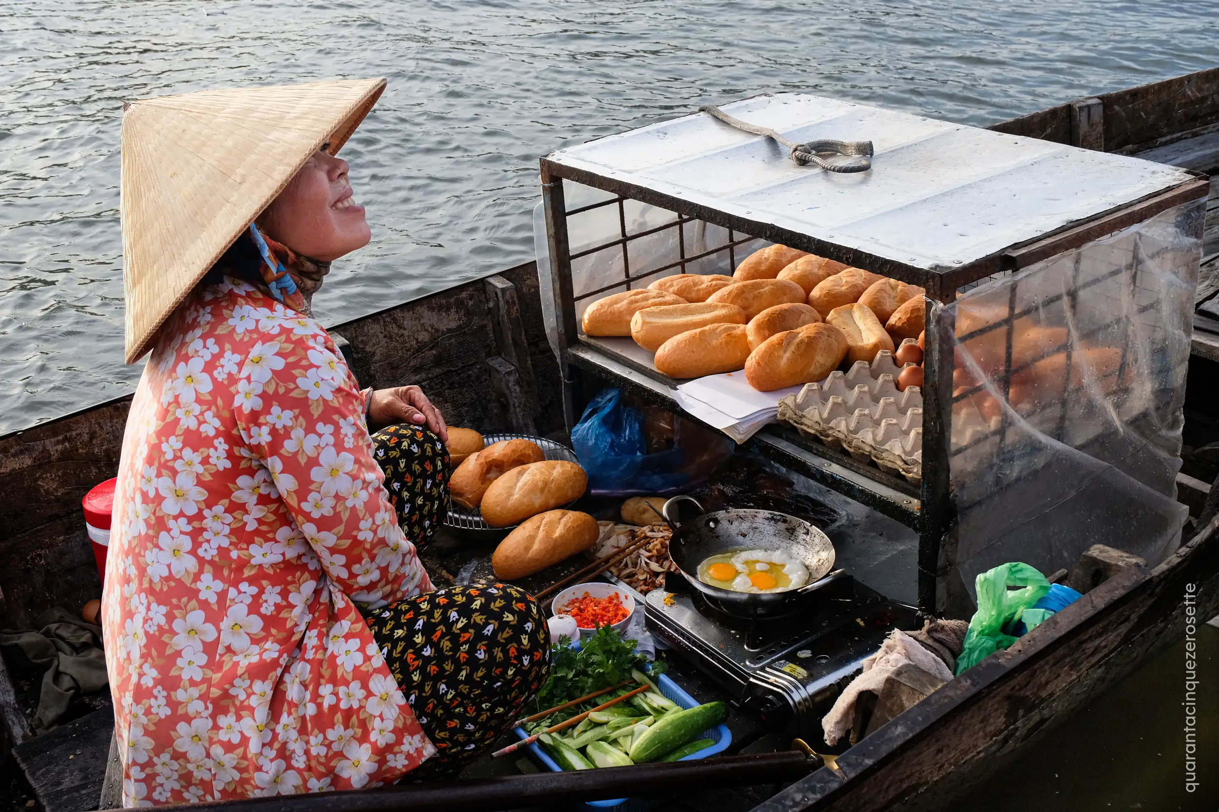 Mercato fluviale di Can Tho